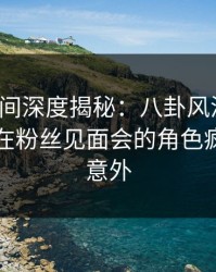 秘语空间深度揭秘：八卦风波背后，圈内人在粉丝见面会的角色疯狂令人意外