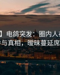 【爆料】电鸽突发：圈内人在深夜被曝曾参与真相，暧昧蔓延席卷全网